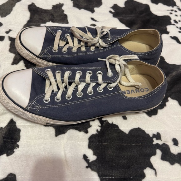 Converse Dark Blue Canvas Shoes - Picture 4 of 5